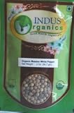 Organic White Peppercorns Malabar 2 Oz