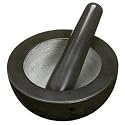 Master Class Round Solid Marble Mortar and Pestle