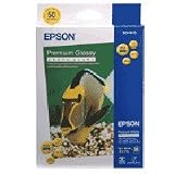 Electronics : Epson Premium Glossy Photo Paper 13X18Cm (5X7) 50 Sheets