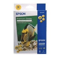 Epson PREMIUM GLOSSY Fotopapier 130x180mm 50 Blatt