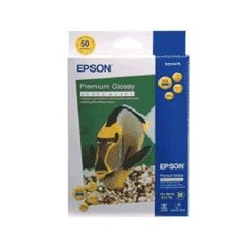 Epson Premium Glossy Photo Paper 13X18Cm (5X7) 50 Sheets