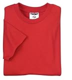 JERZEES - Youth 50/50 Cotton/Poly T-Shirt True Red-XS