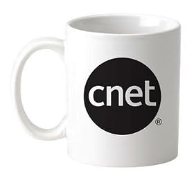 CNET Black Logo Mug