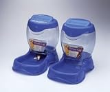 Petmate Cafe Gravity Pet Waterer : Color1 BLUE : Size ORDER THIS ITEM