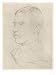 Alfred Edward Housman English Scholar and Poet in Middle Age Art Giclee Poster Print,...