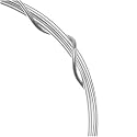 1 Oz. (4.5 Ft.) Sterling Silver Wire 14 Gauge - Round-Dead Soft