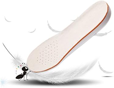 Mcnen Increase Insole Breathable Deodorant Shock Absorption and Cushioning Rapid increase Shoe Insoles 3 level (1.5cm 2.5cm 3.5cm) for Men and Women's Sizes (M 3.5cm/1.38 inch)