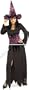 Wicked Black Witch Long Dress Waist Cincher Sexy Adult Halloween Outfit Harry Potter Villain Costume