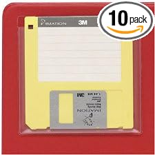 CRD21700 - Data Disk Pockets, 3-1/2x3-1/2, Clear