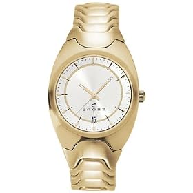 Cross AutoCross - The Classic Collection IP Gold Plated Stainless Steel Case/Bracelet Men's Watch - WMA14