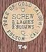 Poke of Gold Saloon Solid Brass Brothel Token