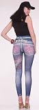 Hip Hop Jean-look Leggings