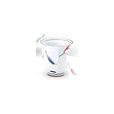 釉彩こしょう 水切りコップ(青) 【湯呑 波佐見】 【3個組】