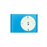 Shuffle Style Blue MP3 Player with 1GB Built-in Flash Memory