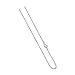 ROLO1MM Italian 925 Sterling Silver 1mm Rolo Sturdy Chain Necklace