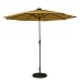 Outdoor Living : 9 Feet Solar Powered 24 LED Lights Patio / Market Umbrella