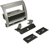 Scosche TA2052B Single Din with Pocket Kit for 2005-Up Toyota Tacoma (Silver)