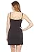 CS601003-6-S Christian Siriano New York Chemise / Sexy Lingerie for Women,Black,Medium