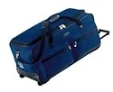 Jeep Wheeled Holdall 31 inch Luggage Bag with Wheels Navy 543N