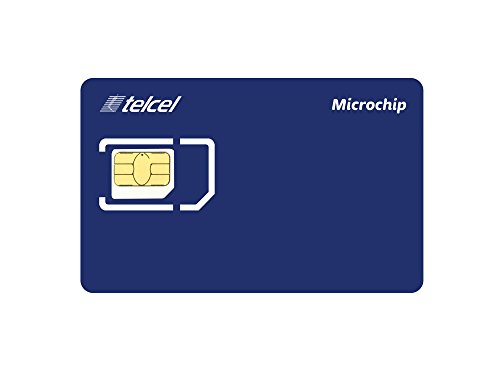 Telcel Mexico Prepaid SIM Card with 2GB and 250 Anywhere Minutes (LTE Micro)