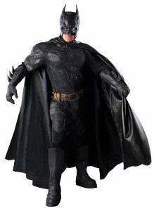  Batman Latex Suit Adult Costume Size Large