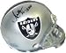 Marcus Allen Autographed Oakland Raiders Mini Football Helmet with 