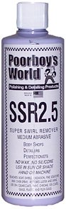 Poorboy's Medium Super Swirl Remover (SSR 2.5) 16 oz