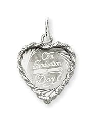 Sterling Silver On Graduation Day Charm QC2423"
