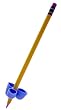 Pencil Grip The Classics Writing Claw Medium, Blue/Red, 6 Count (TPG-21206)