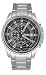 Fossil Men's Textured Black Dial Chronograph