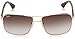 Ray-Ban Men's RB3516 Metal Square Sunglasses