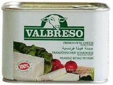 French Feta Cheese, Easy-Open Tin, 600g