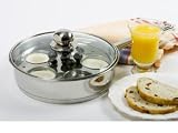  : Krona Deluxe Stainless Steel Egg Poacher and Fry Pan Set
