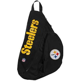 Pittsburgh Steelers Black Slingback Backpack