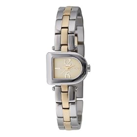 DKNY NY4386 Ladies Two Tone Bracelet Gold Dial