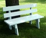 Duratrel White Park / Pier Bench 60