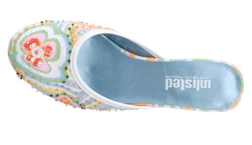 Unlisted Women's Under Cover Slide, White Multi, 8.5 M from Unlisted