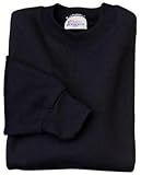NEW Hanes ComfortBlend - Youth Crewneck Sweatshirt Black-XS
