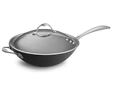Calphalon One Nonstick Flat-Bottom Wok, 12, from Williams-Sonoma WS