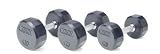 Troy Rubber Encased Dumbbells - 5-100 lb. Set