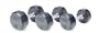 Troy Rubber Encased Dumbbells - 55-100 lb. Set