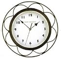 Chaney Instrument 75036 Florentine Metal 12" Wall Clock