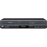 JVC DRMV100B 1080p Upconverting DVD Recorder VCR Combo with Built-in Tuner