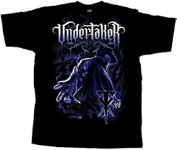 WWE Wrestling Undertaker Graveyard Black Children's Youth T-Shirt Tee