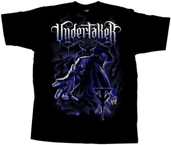 Buy UNDERTAKER “REEPER” KIDS WRESTLING T-SHIRT SIZE MEDIUM (10-12)