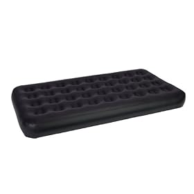 INTEX Twin Airbed Velvet Flocked Inflatable Bed Air Mattress & Built-In Pump by Intex