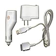 Apple iPod USB Travel Kit with Car Charger/ Travel Adapter/ Cable - White