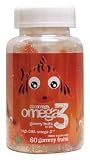 Coromega Omega 3, high - DHA  Gummy Fruits, 60-Count