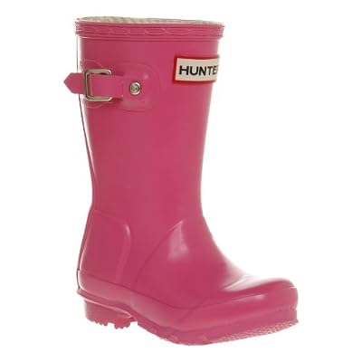 Kids pink Hunter wellies