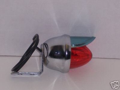 Mini Bee Bike | Bicycle Light Chrome/Red